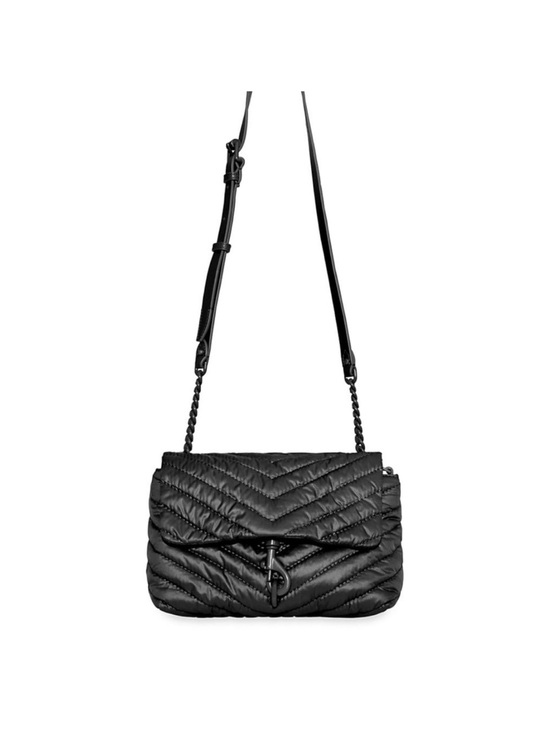 Rebecca Minkoff Handbags - Rebecca Minkoff Black Quilted Chain-Strap Crossbody